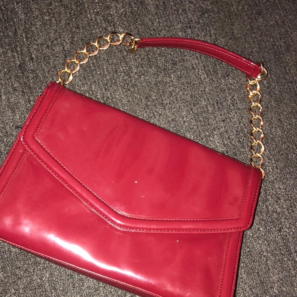 Loft burgundy hand/shoulder bag❤️❤️
